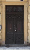 door double wooden ornate 0003